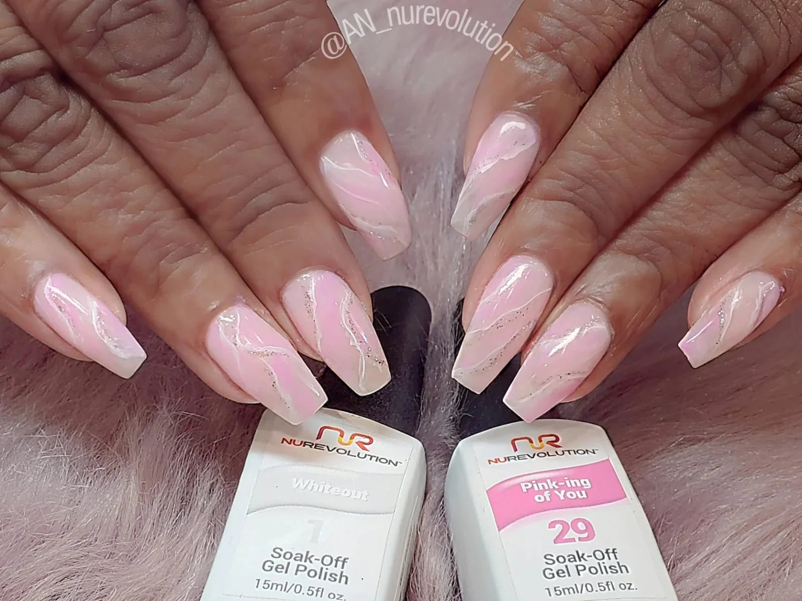 NuRevolution Trio Duo Gel & Lacquer 001 Whiteout - EMOI SUPPLY