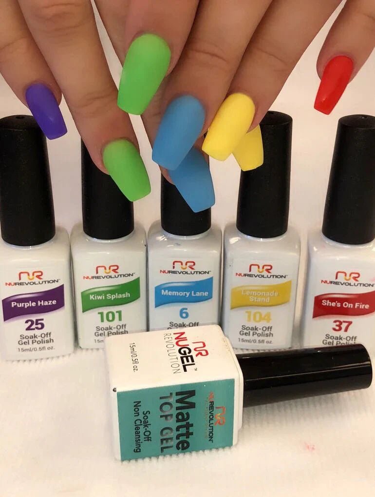 NuRevolution Trio Duo Gel & Lacquer 006 Memory Lane - EMOI SUPPLY