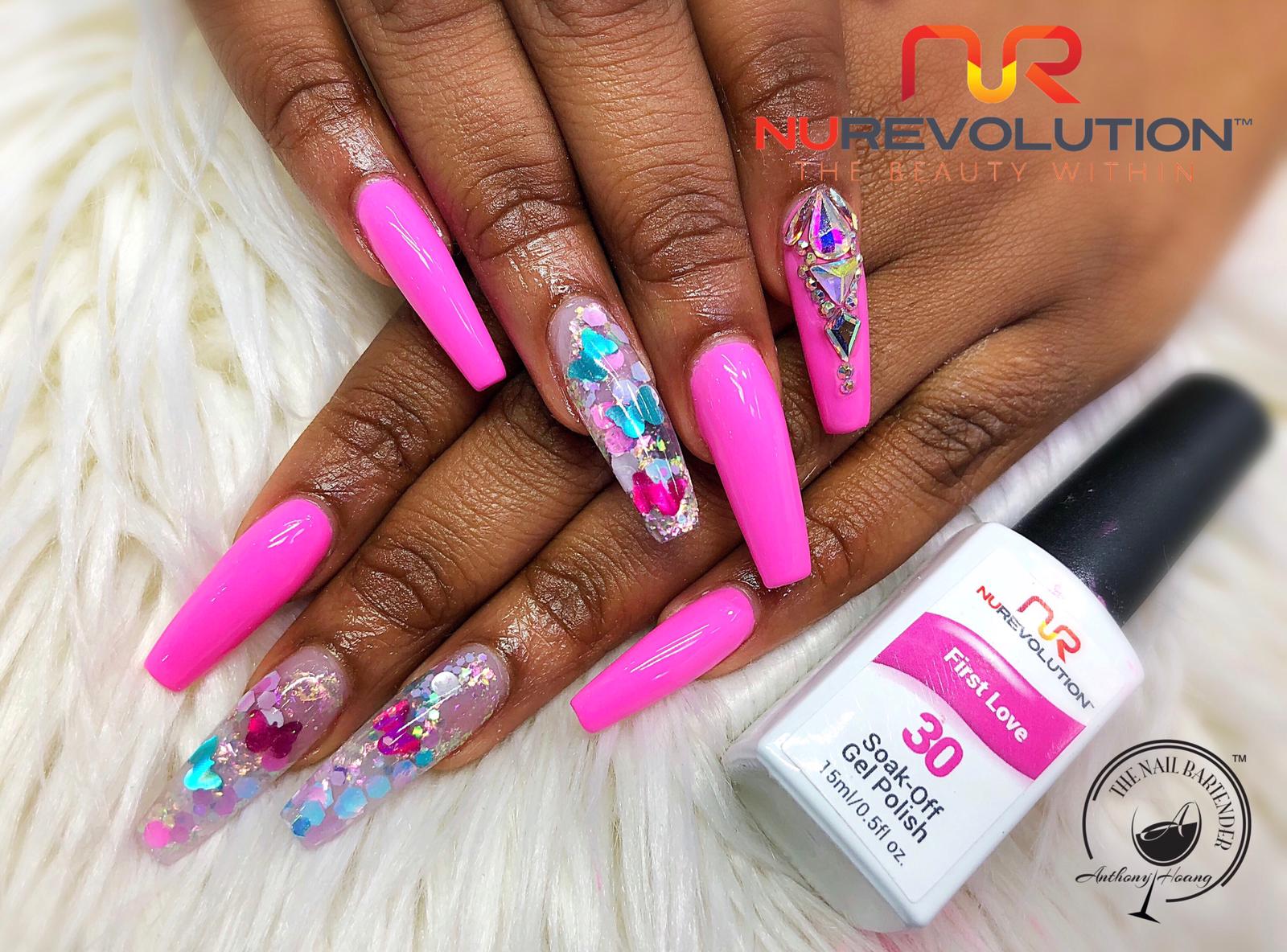 NuRevolution Trio Duo Gel & Lacquer 030 First Love - EMOI SUPPLY