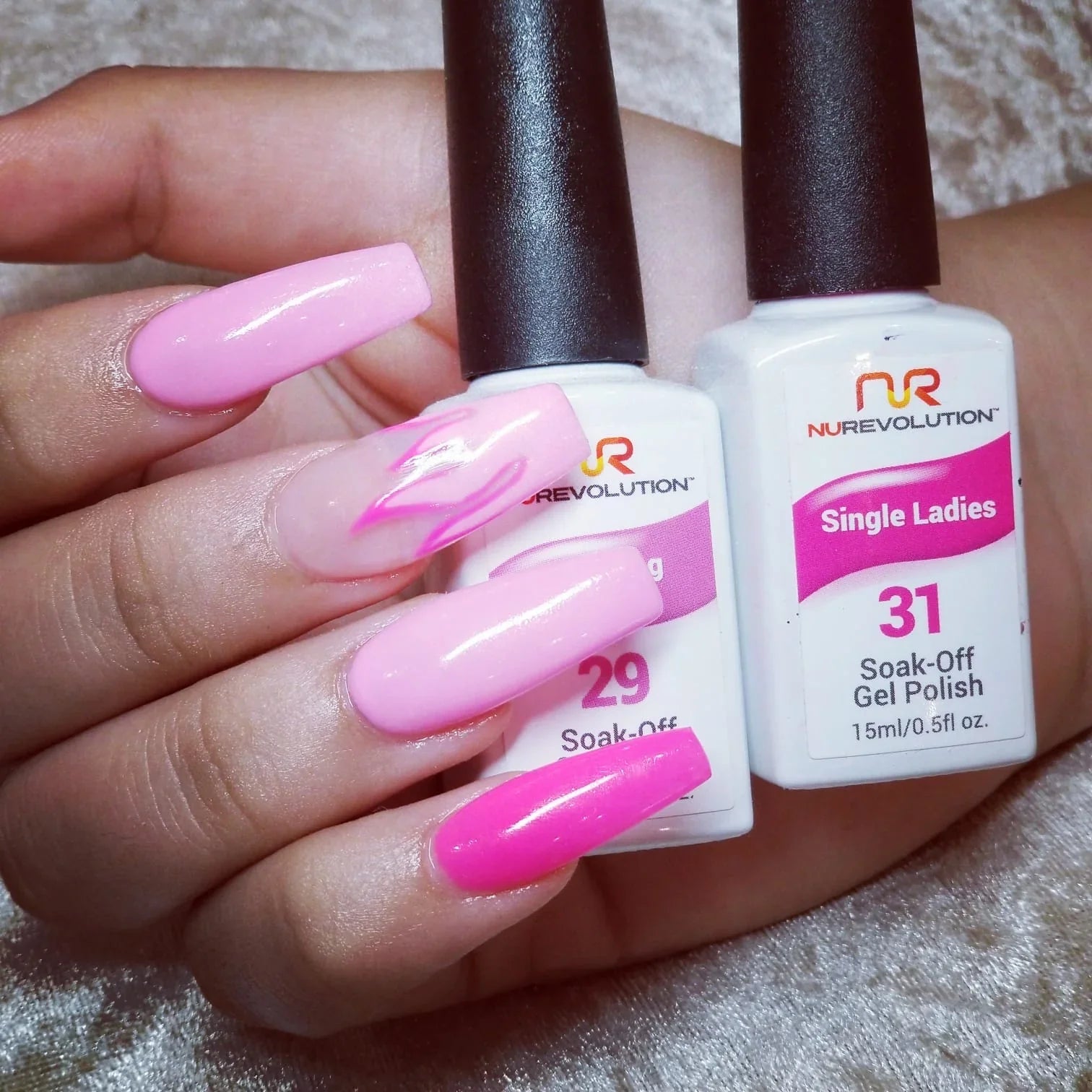 NuRevolution Trio Duo Gel & Lacquer 031 Single Ladies - EMOI SUPPLY
