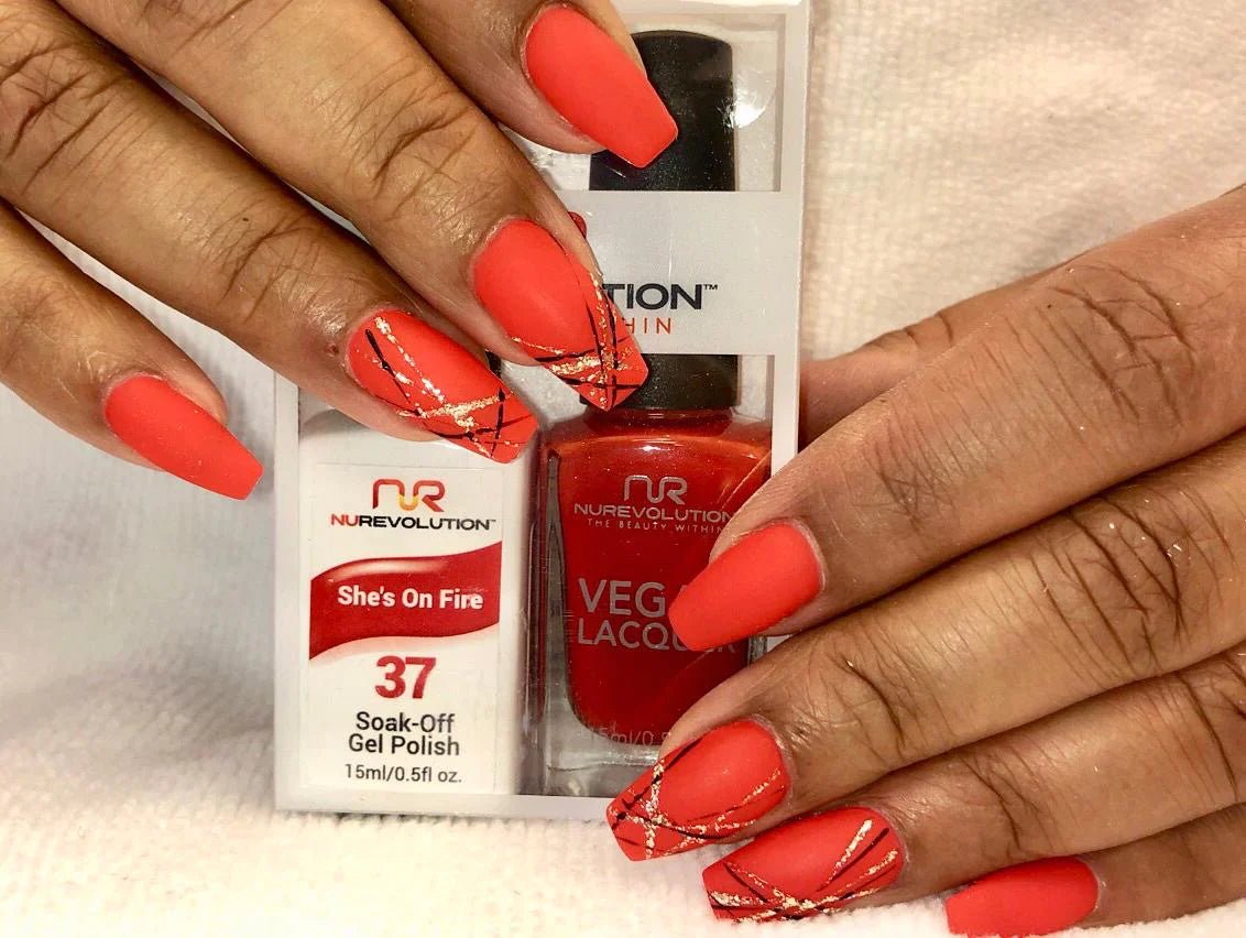 NuRevolution Trio Duo Gel & Lacquer 037 She&