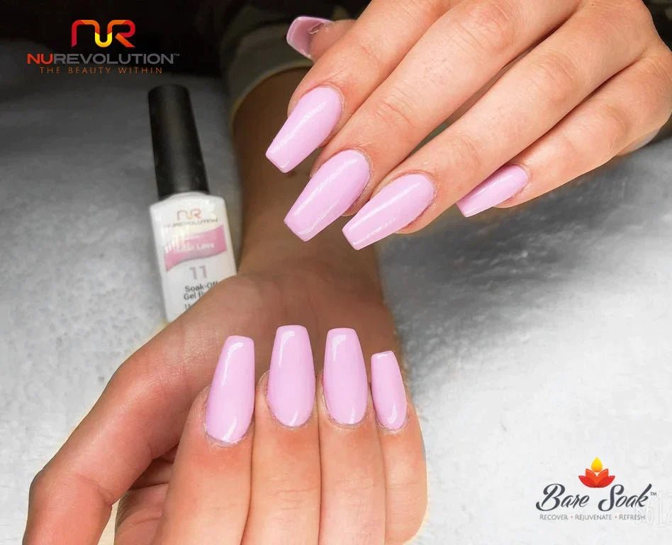 NuRevolution Trio set 011 Lilac Love - EMOI SUPPLY