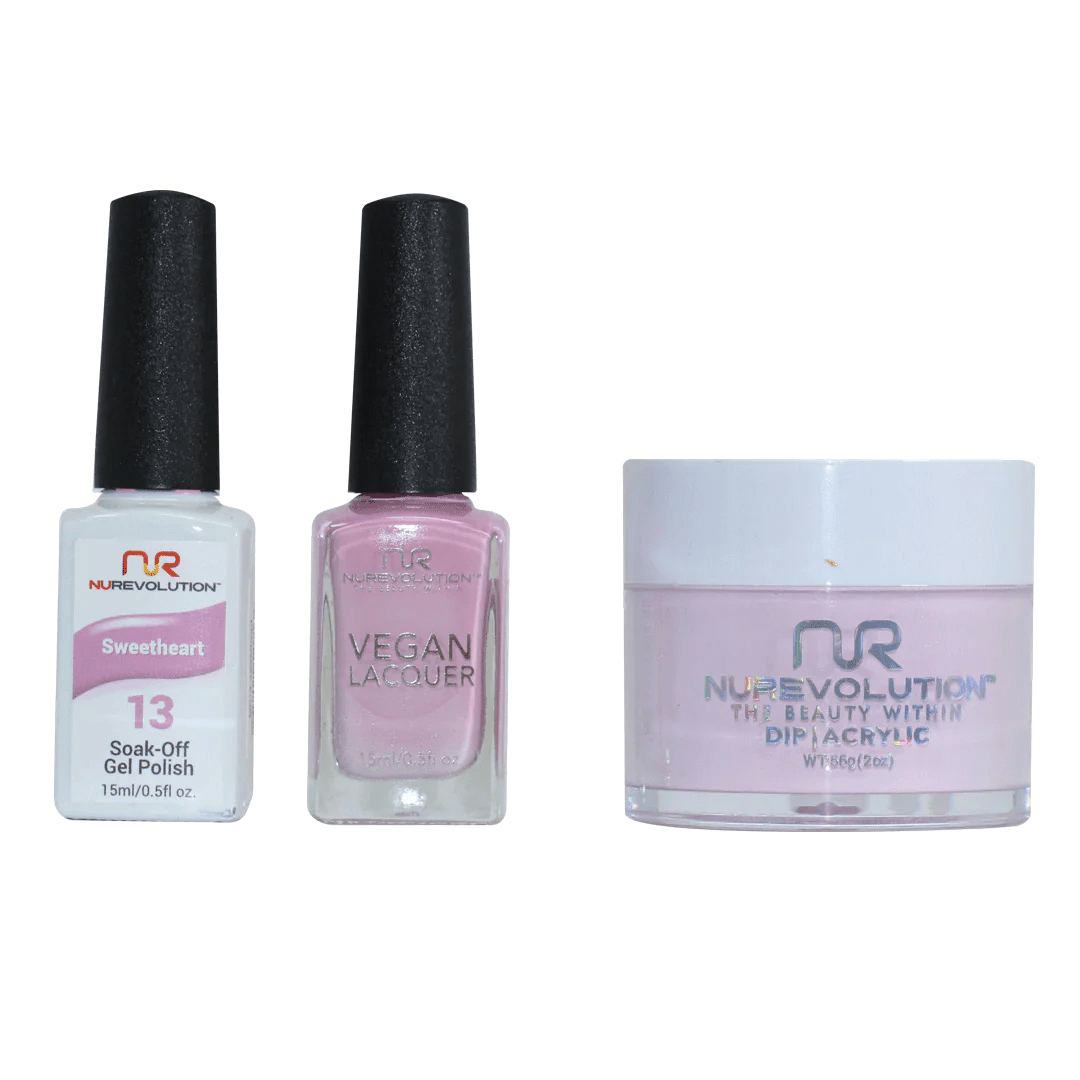 NuRevolution Trio set 013 Sweetheart - EMOI SUPPLY
