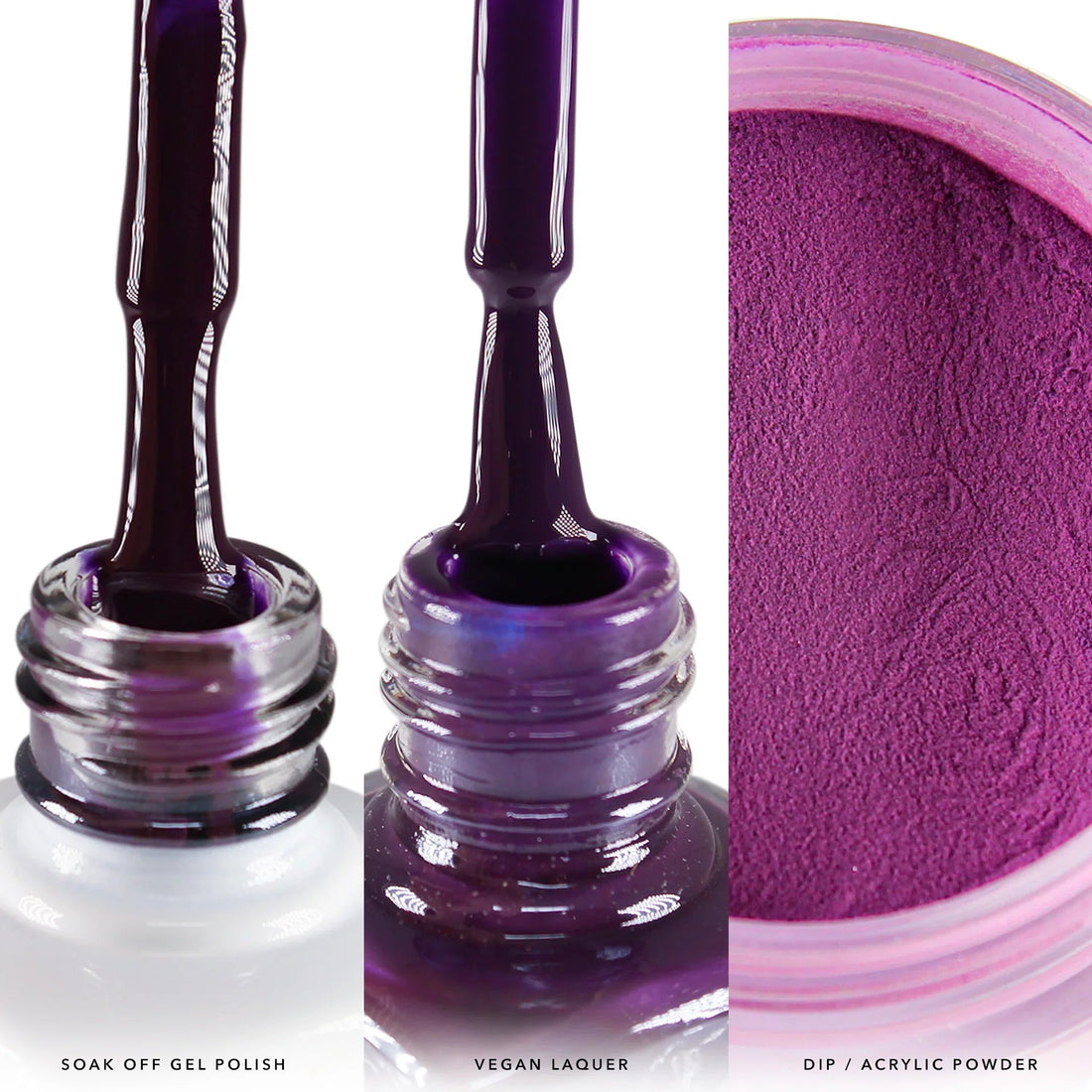 NuRevolution Trio set 021 Purple Please - EMOI SUPPLY