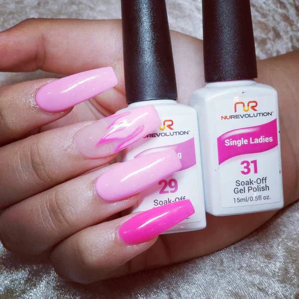 NuRevolution Trio set 029 Pink - ing Of You - EMOI SUPPLY