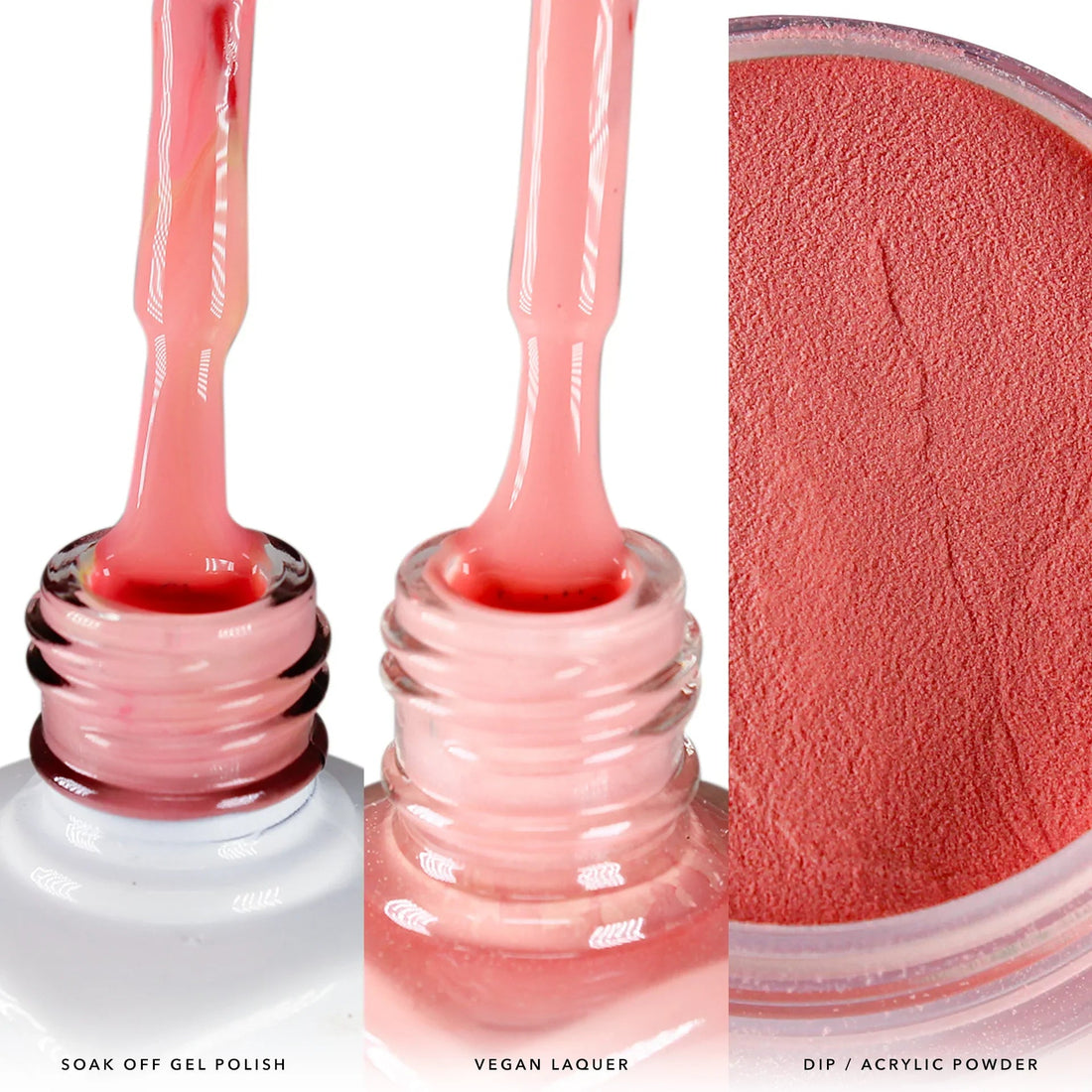 NuRevolution Trio set 062 Pink Satin - EMOI SUPPLY