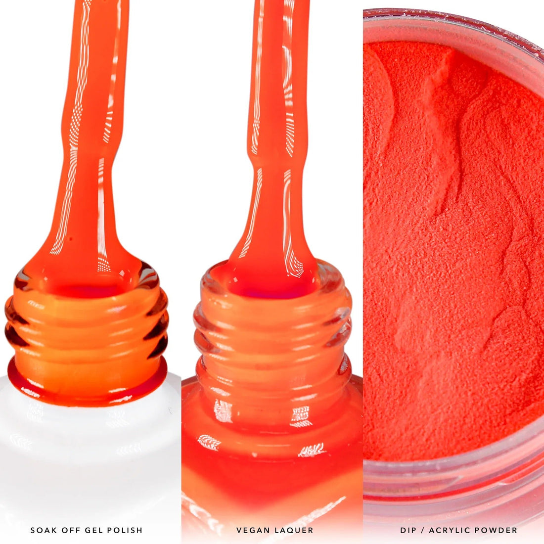 NuRevolution Trio set 074 Flaming Red - EMOI SUPPLY