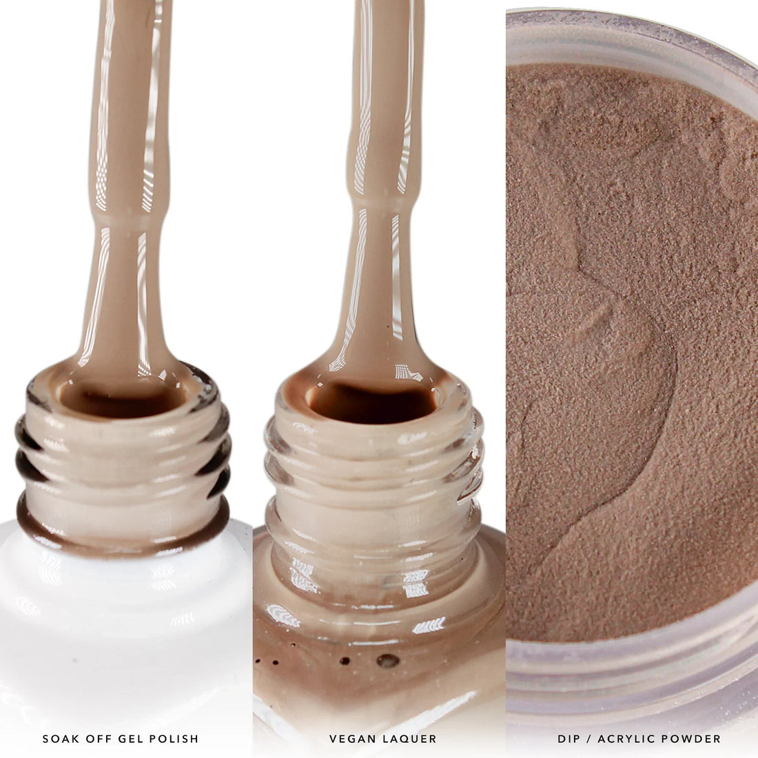 NuRevolution Trio set 089 Hazelnut - EMOI SUPPLY