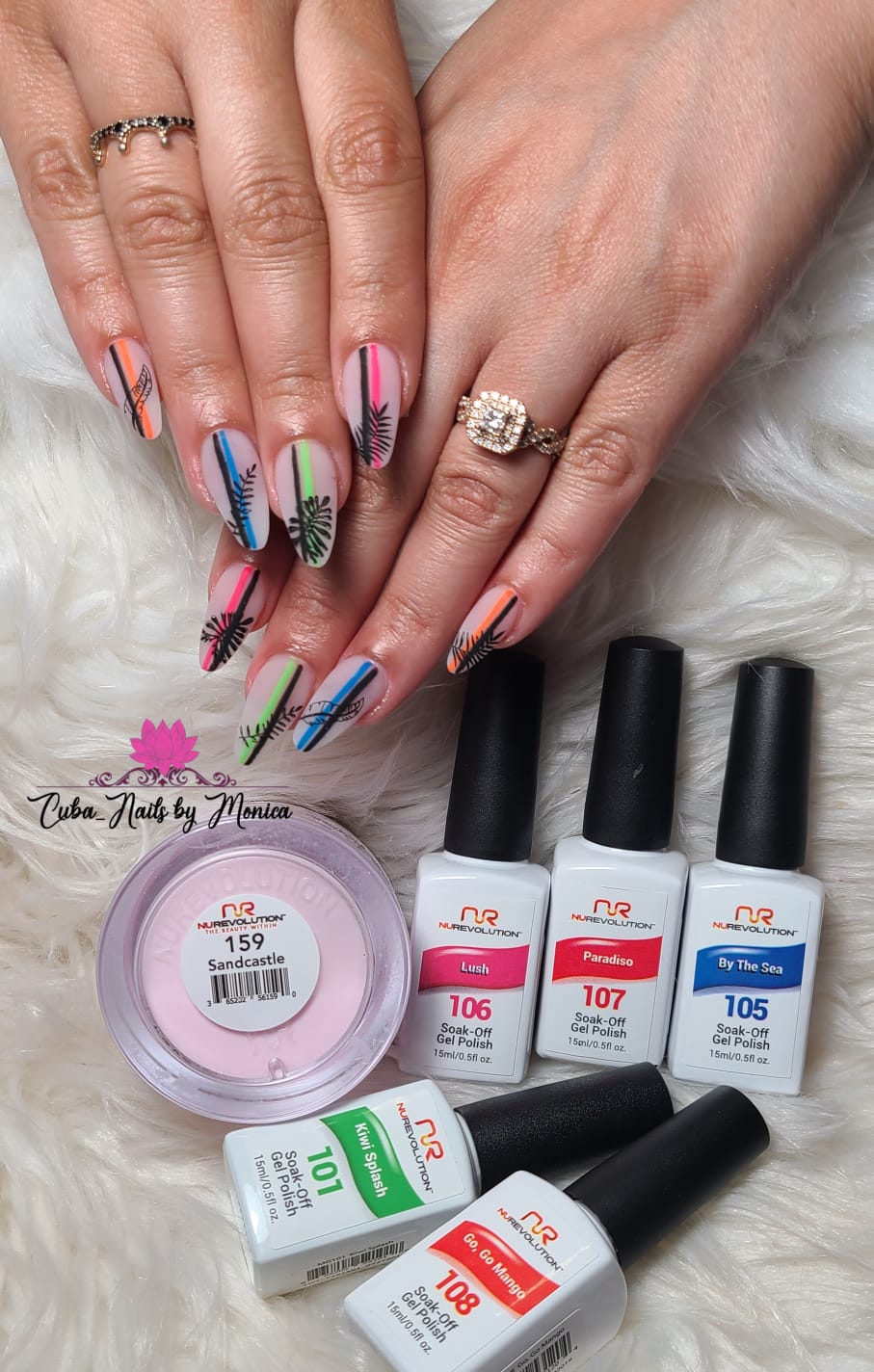 NuRevolution Trio set 101 Kiwi Splash - EMOI SUPPLY