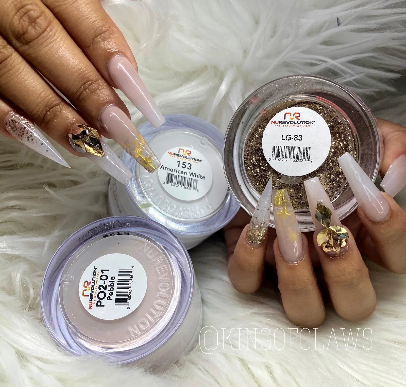 NuRevolution Trio set 153 American White - EMOI SUPPLY