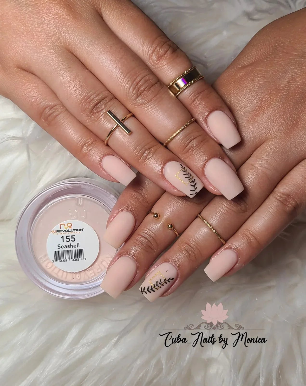 NuRevolution Trio set 155 Seashell - EMOI SUPPLY