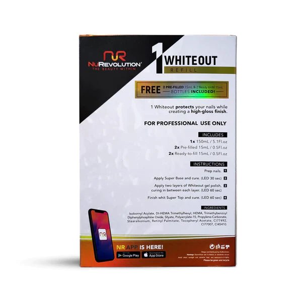 NuRevolution Whiteout Gel - EMOI SUPPLY
