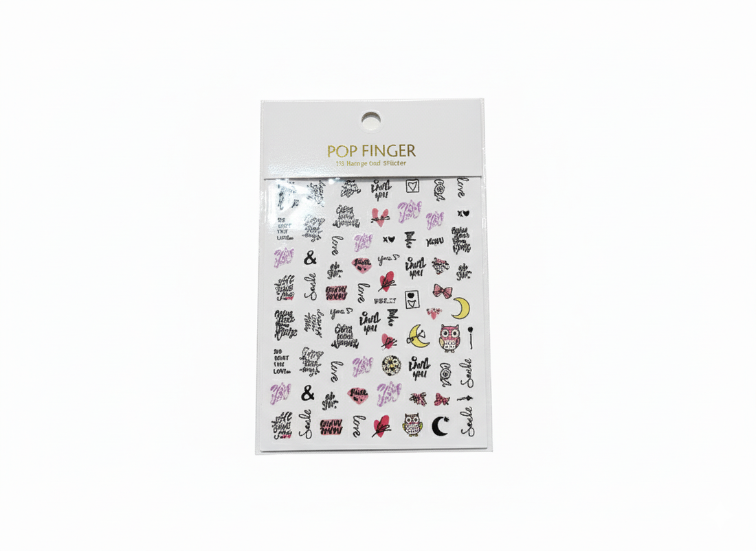 Nail Art Stickers (Pop Finger)
