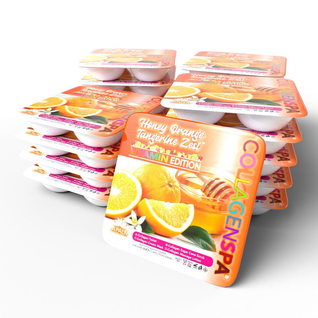 4 - Step Deluxe Pedicure - Orange - EMOI SUPPLY