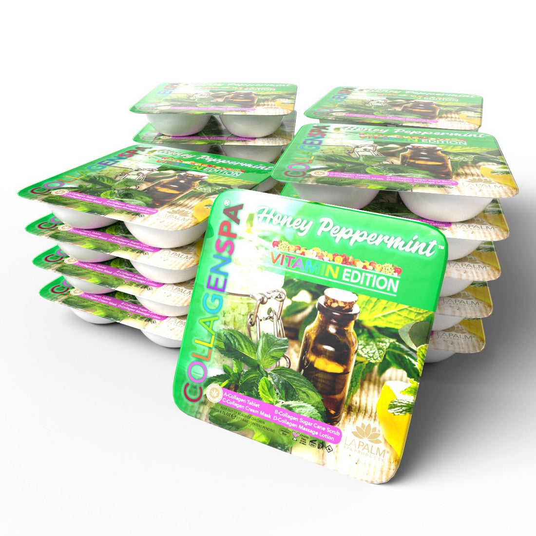 4 - Step Deluxe Pedicure - Peppermint - EMOI SUPPLY
