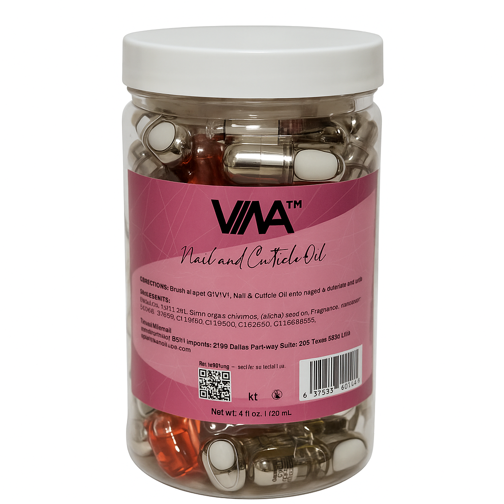 VINA Mini Nail &amp; Cuticle Oil 5ml (Box of 48)