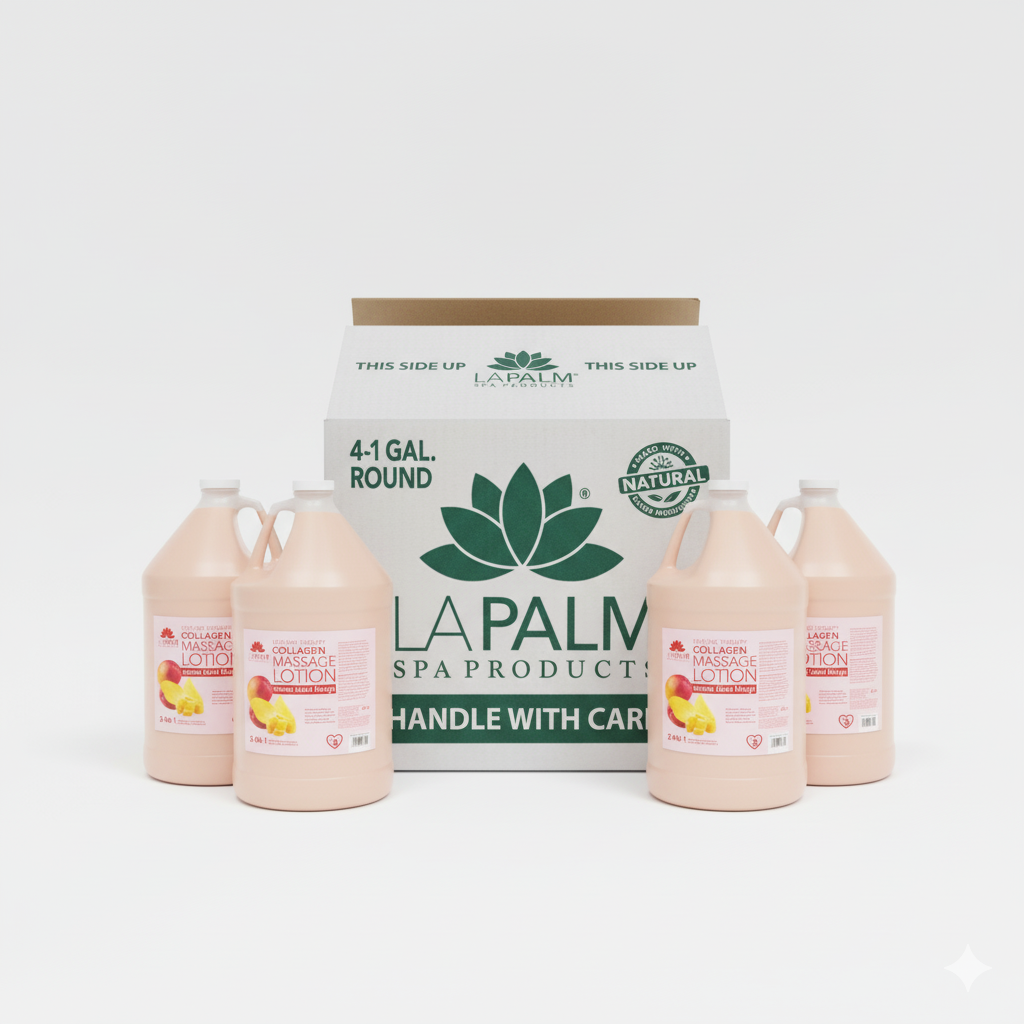 LaPalm Lotion Box of 4 Gallons