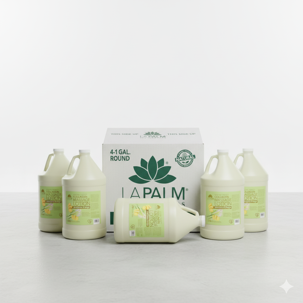 LaPalm Lotion – Box of 4 Gallons