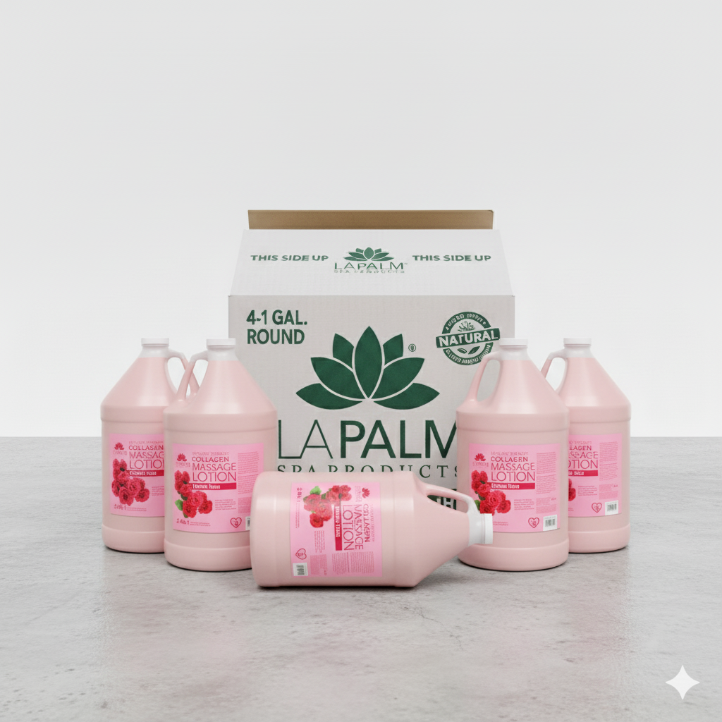 LaPalm Lotion Box of 4 Gallons