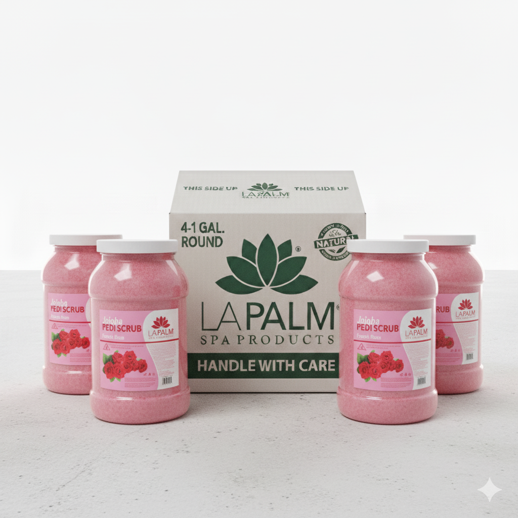 LaPalm Jojoba Scrub – Box of 4 Gallons