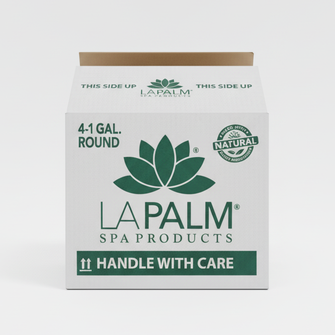 LaPalm Lotion Box of 4 Gallons