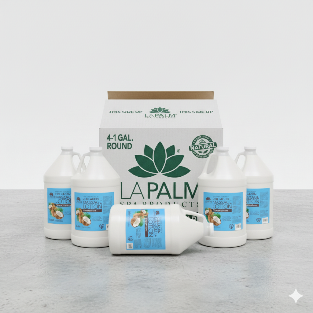 LaPalm Lotion – Box of 4 Gallons