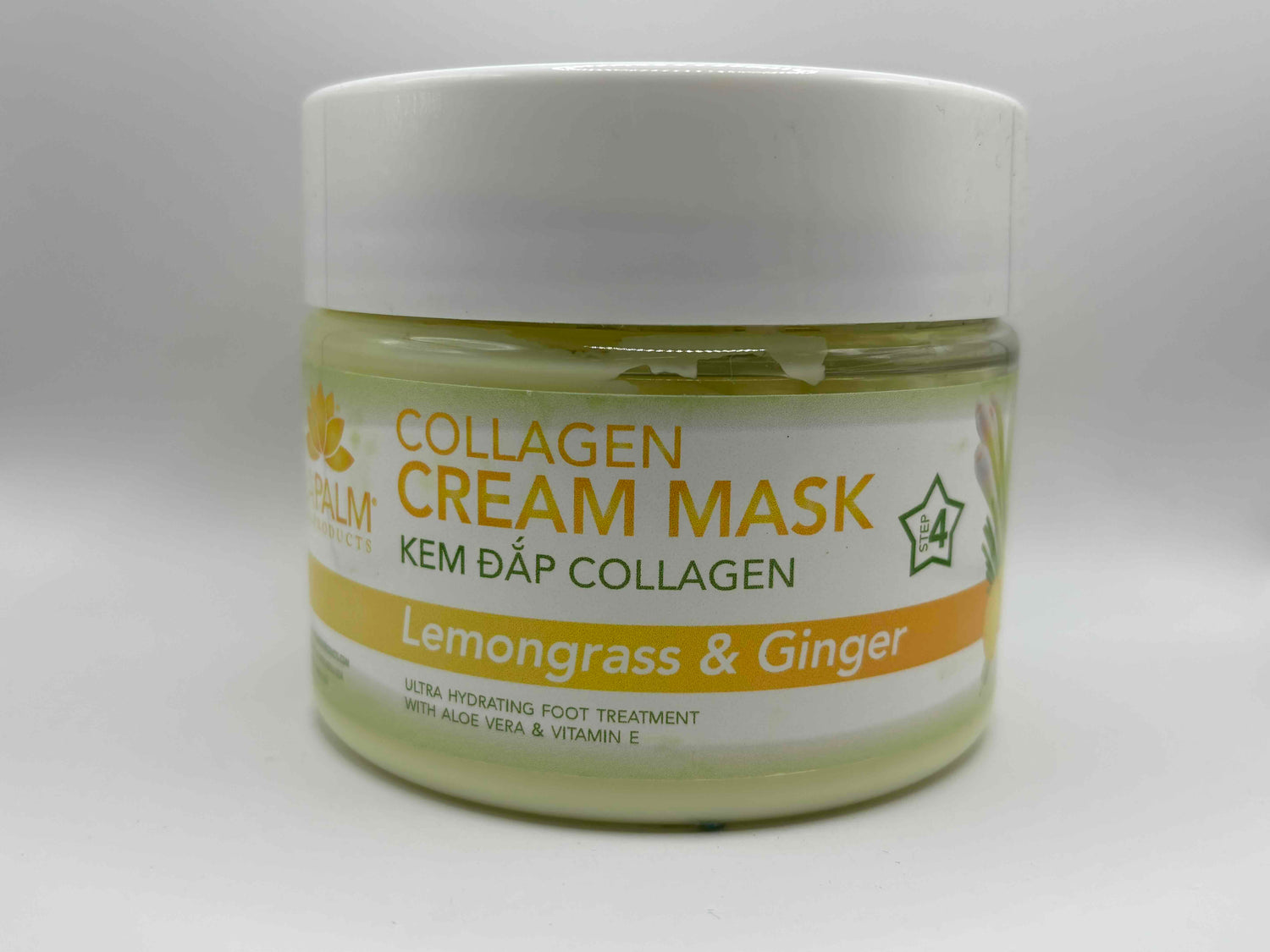 Collagen Cream Mask - Lemongrass &amp; Ginger by La Palm