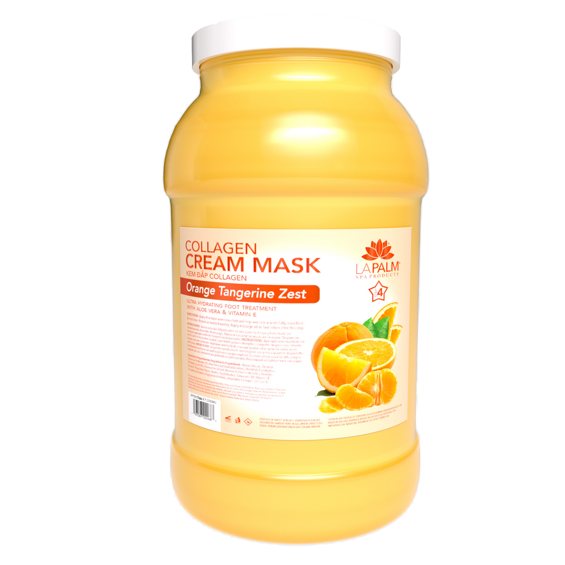Collagen Cream Mask - Orange Tangerine Zest by La Palm