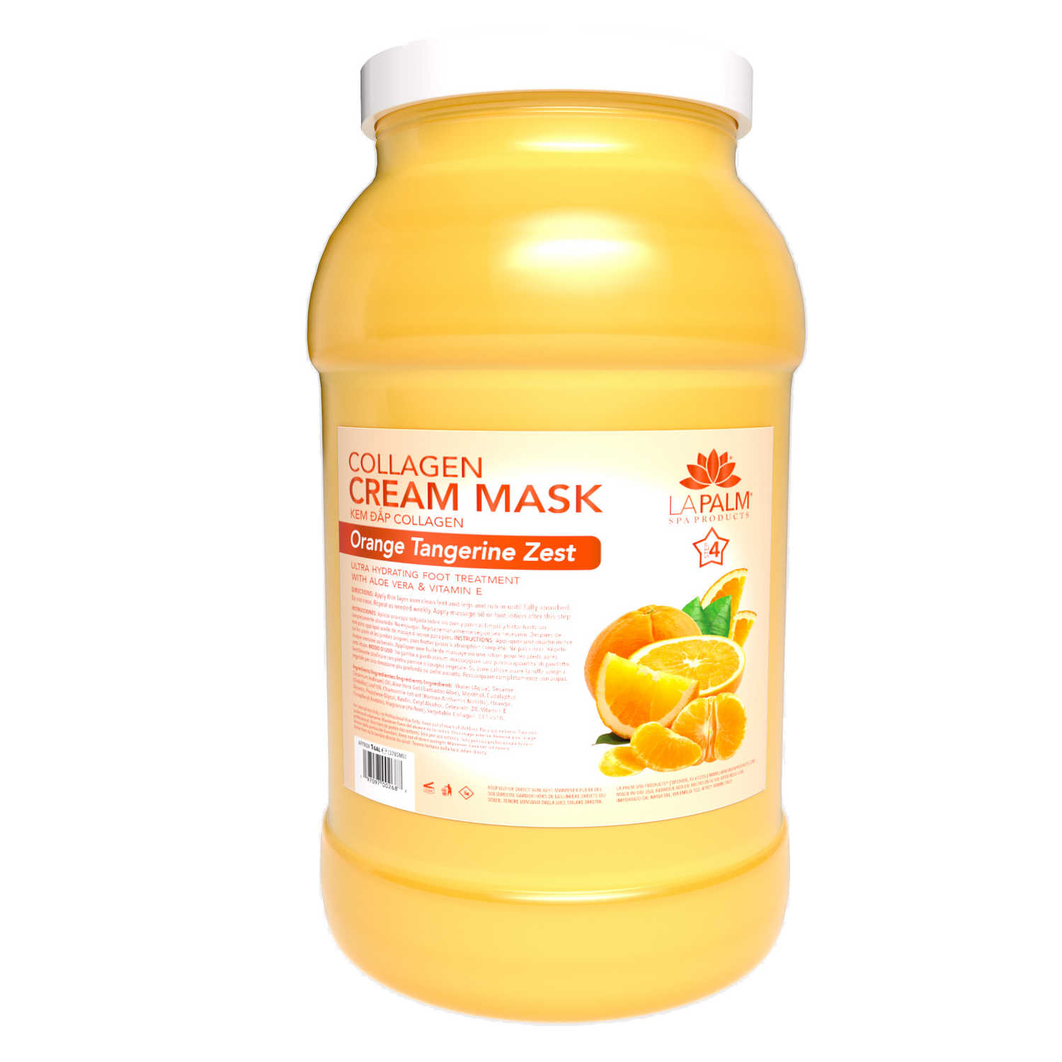 Collagen Cream Mask - Orange Tangerine Zest by La Palm