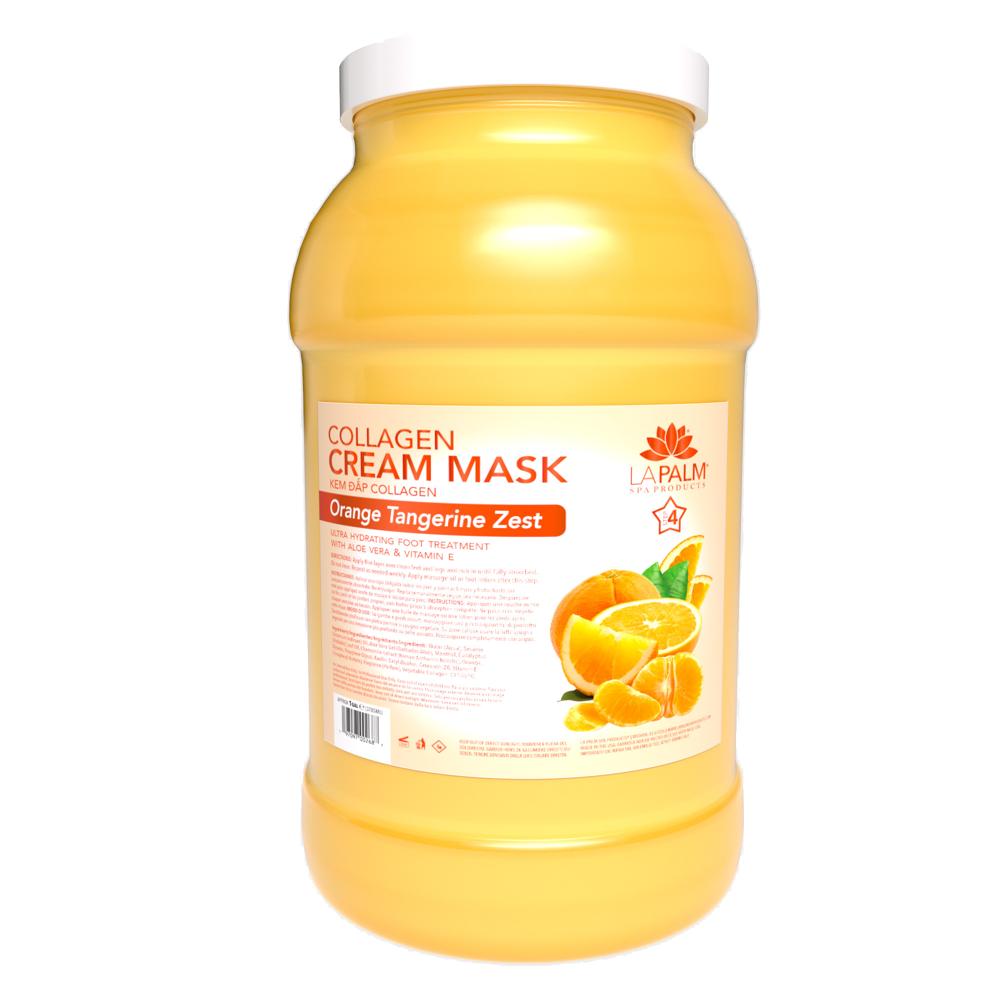 Collagen Cream Mask - Orange Tangerine Zest by La Palm