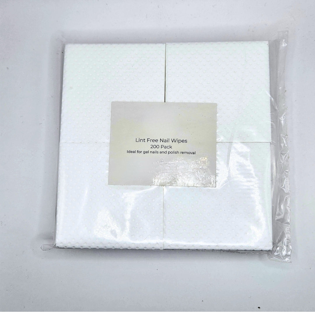 Lint Free Nail Wipes – Pack of 200