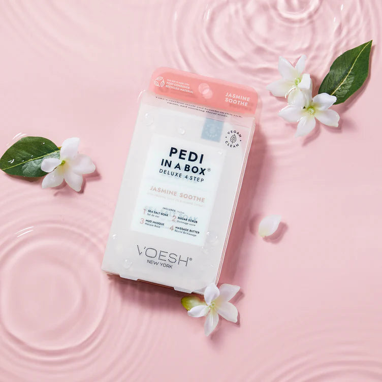Bộ sản phẩm chăm sóc chân Voesh Pedi in a Box Deluxe 4 bước - Bổ sung Vitamin. 