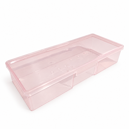 Stackable Nail Tools &amp; Accessories Box — Pink