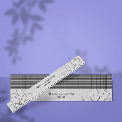 Straight Wide Mineral Nail File by Staleks (25pcs pack)