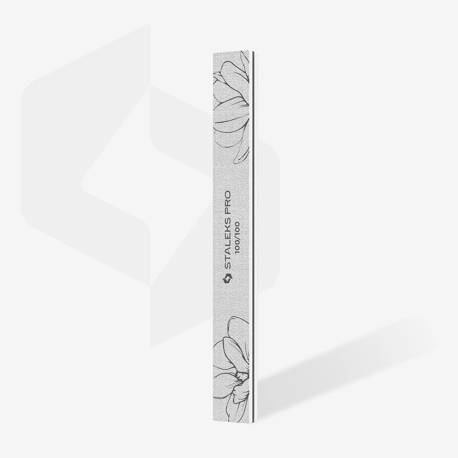 Straight Wide Mineral Nail File by Staleks (25pcs pack)