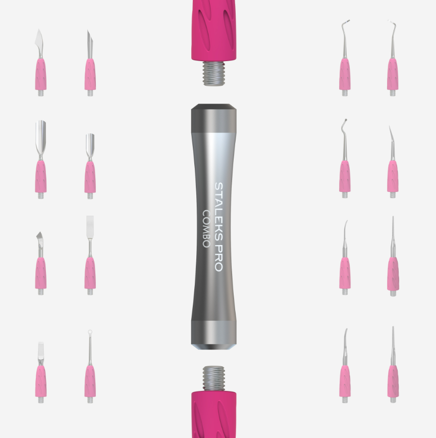 Staleks Cuticle Pusher UNIQ Combo