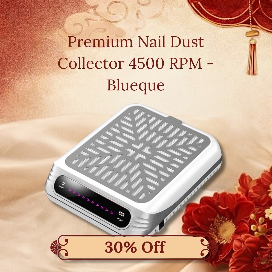 BLUEQUE Premium Nail Dust Collector - 4500 RPM - EMOI SUPPLY