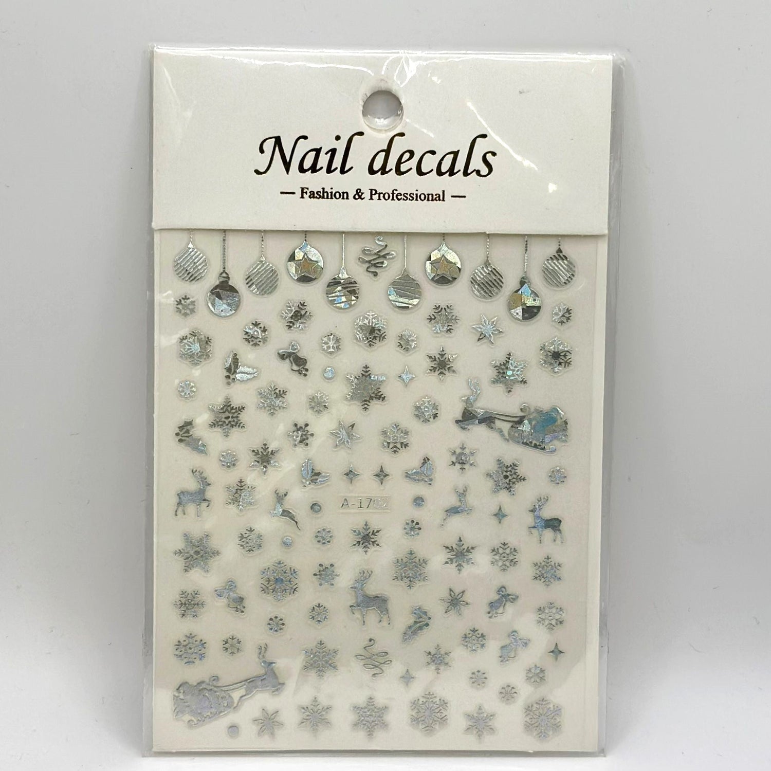 Christmas Nail Art Decal Stickers - EMOI SUPPLY