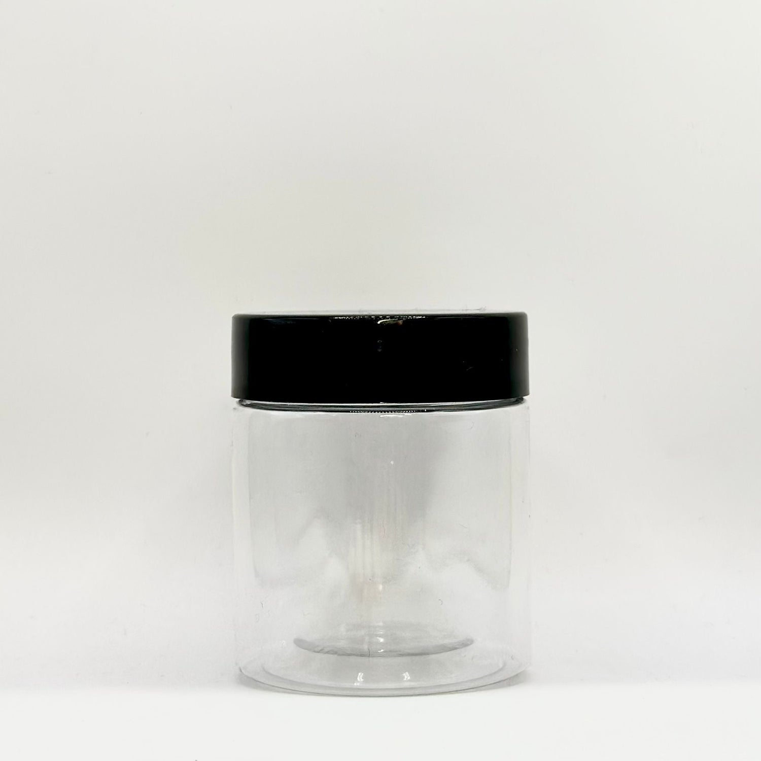 Clear Round Plastic Container Jar - Emoi Supply