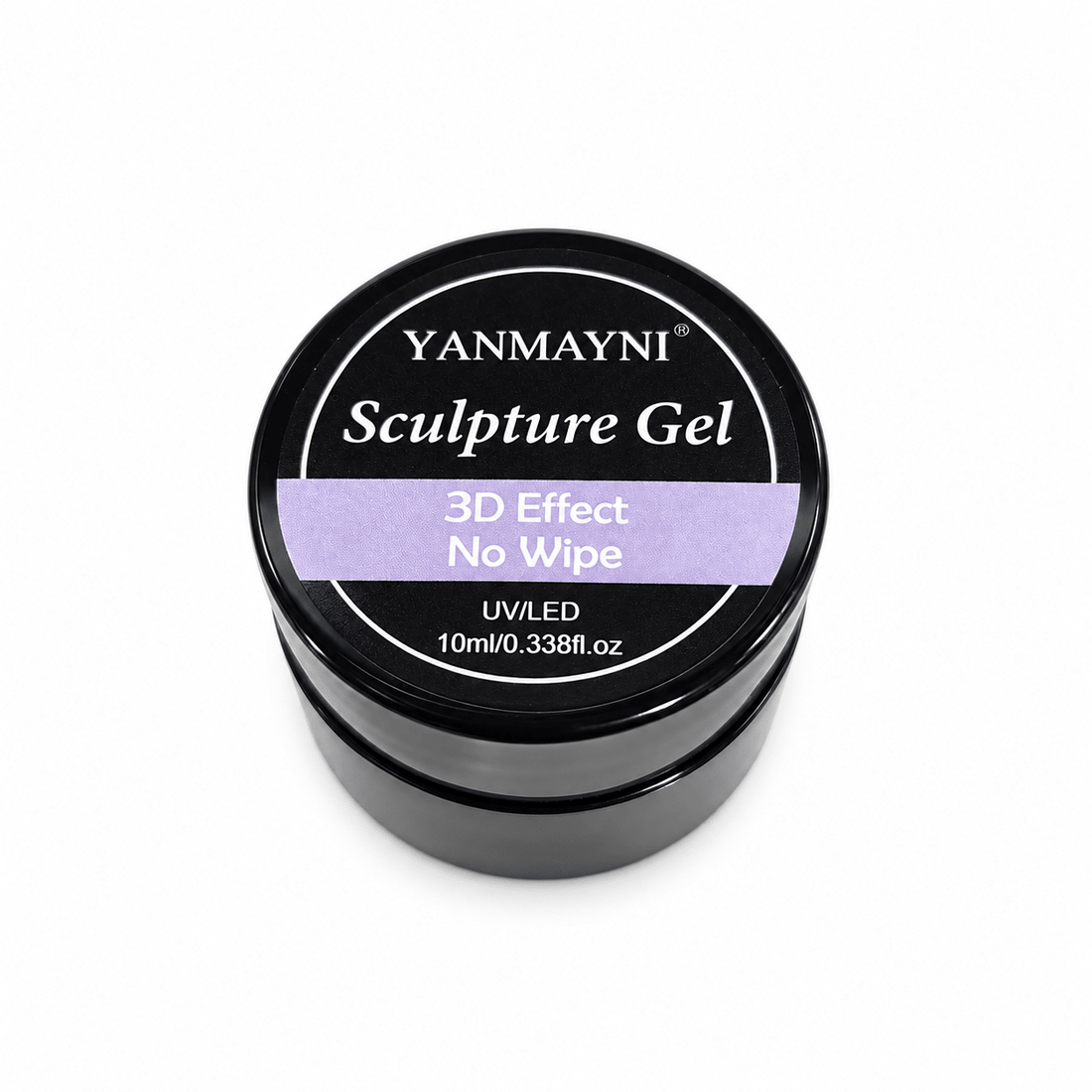 Clear Solid Builder &amp; Sculpting Gel — 10ml - Emoi Supply