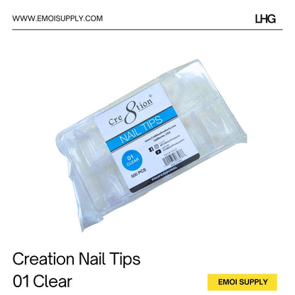 Cre8tion Tip Box - CLEAR - EMOI SUPPLY