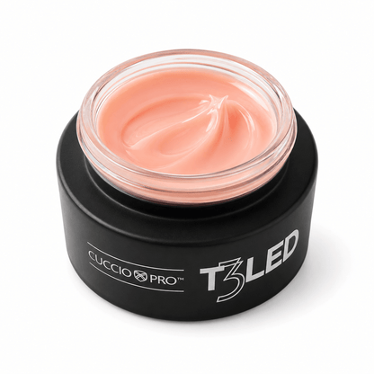 Cuccio T3 LED/UV Self Leveling Versatility Gel 1oz (28g) - Opaque Petal Pink - Emoi Supply