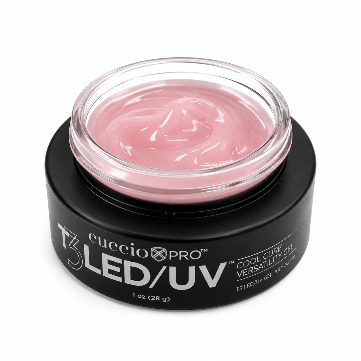 Cuccio T3 LED/UV Self Leveling Versatility Gel 1oz (28g) - Pink - Emoi Supply