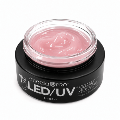 Cuccio T3 LED/UV Self Leveling Versatility Gel 1oz (28g) - Pink - Emoi Supply