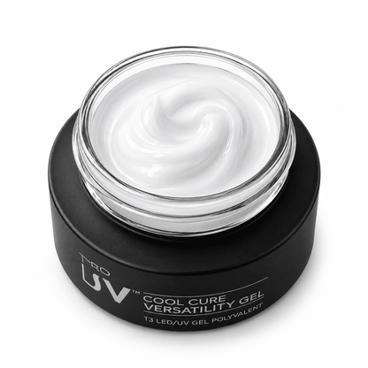 Cuccio T3 LED/UV Self Leveling Versatility Gel 1oz (28g) - White - Emoi Supply
