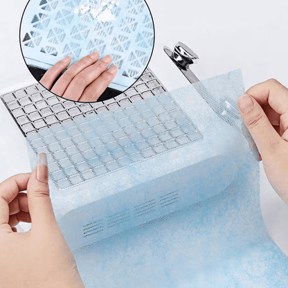 Disposable Nail Art Vacuum Dust Collector Filters (100pcs) - Emoi Supply