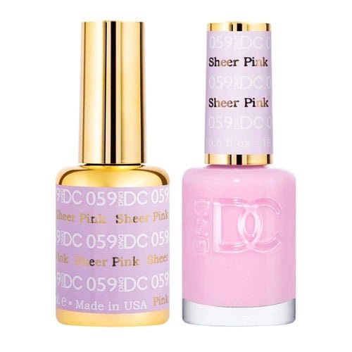 DND DC Duo - Sheer Pink - 059 - EMOI SUPPLY