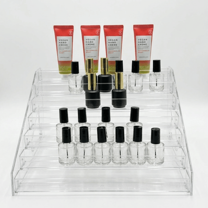 Empty Acrylic Nail Polish Display Rack (7 Layers) - Emoi Supply
