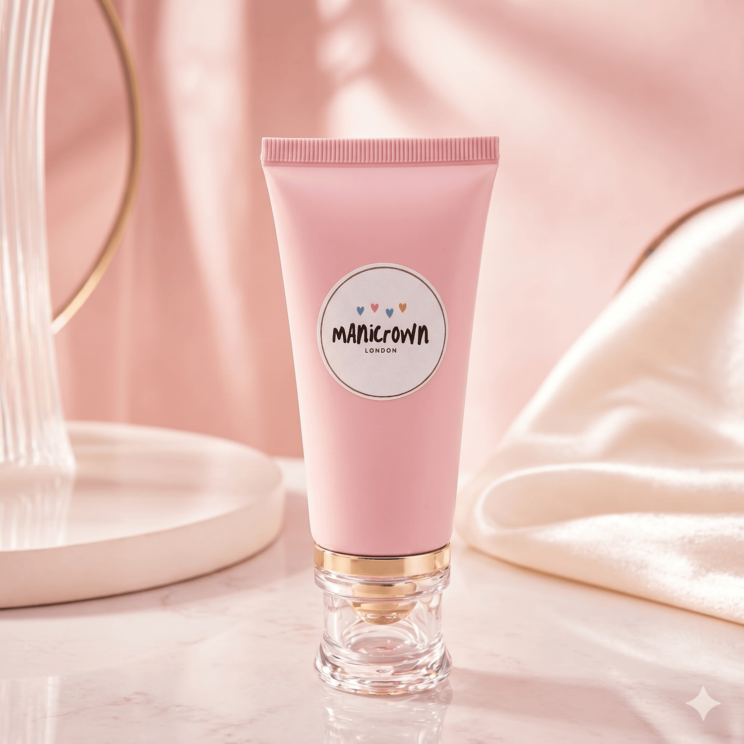 Empty Pink Container for Soap &amp; Lotion (Refillable Storage Tube/Dispenser) - Emoi Supply