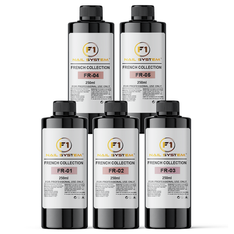 F1 Nail System French Collection Gel Polish - EMOI SUPPLY